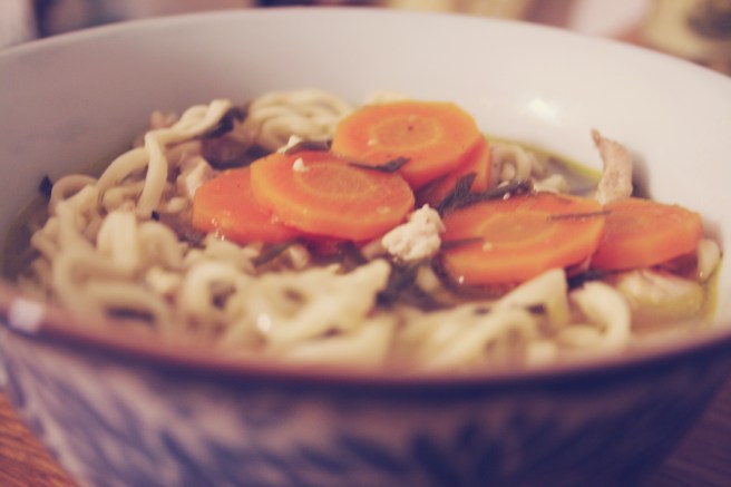 kycklingsoppa för själen