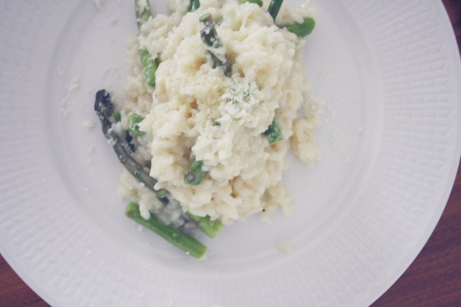 risotto vår sparris