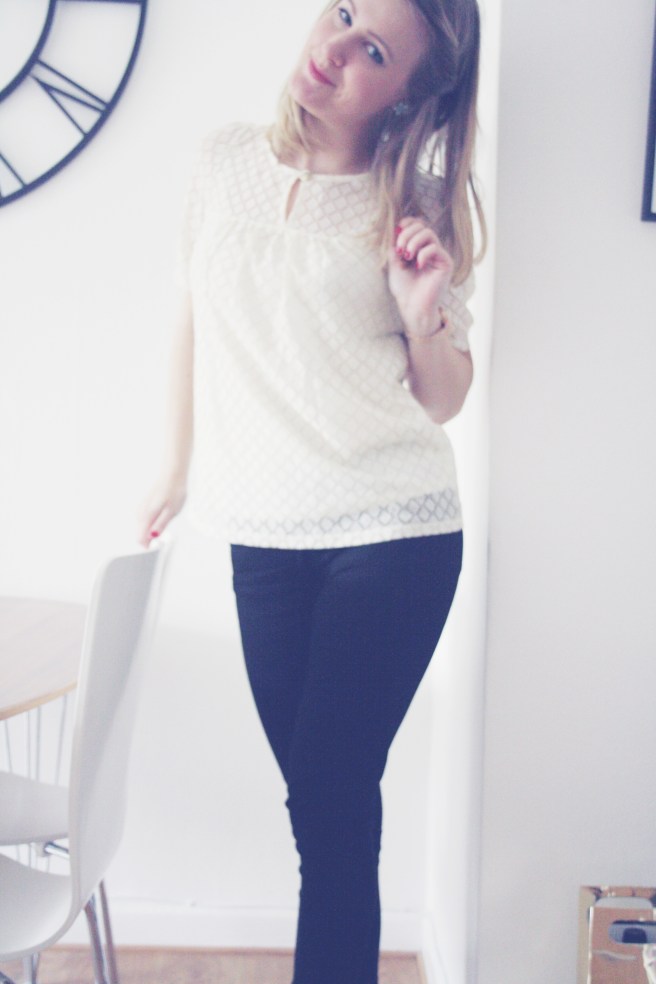 business spring outfit mod cloth